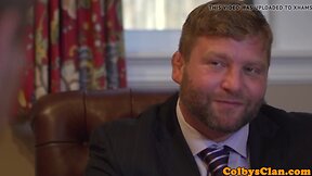 Mature sports coach pounds twink ass till cum