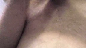 Wanking my prick and releasing mammoth ejaculation